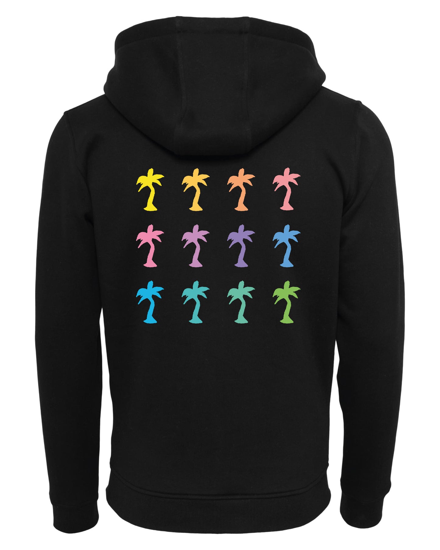 Zip-Hoodie unisex «Regenbogen"