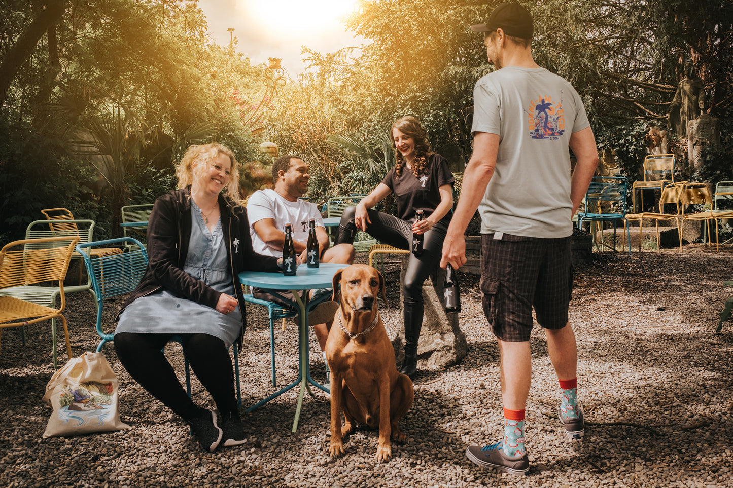 T-Shirt Herren «Palme klein»