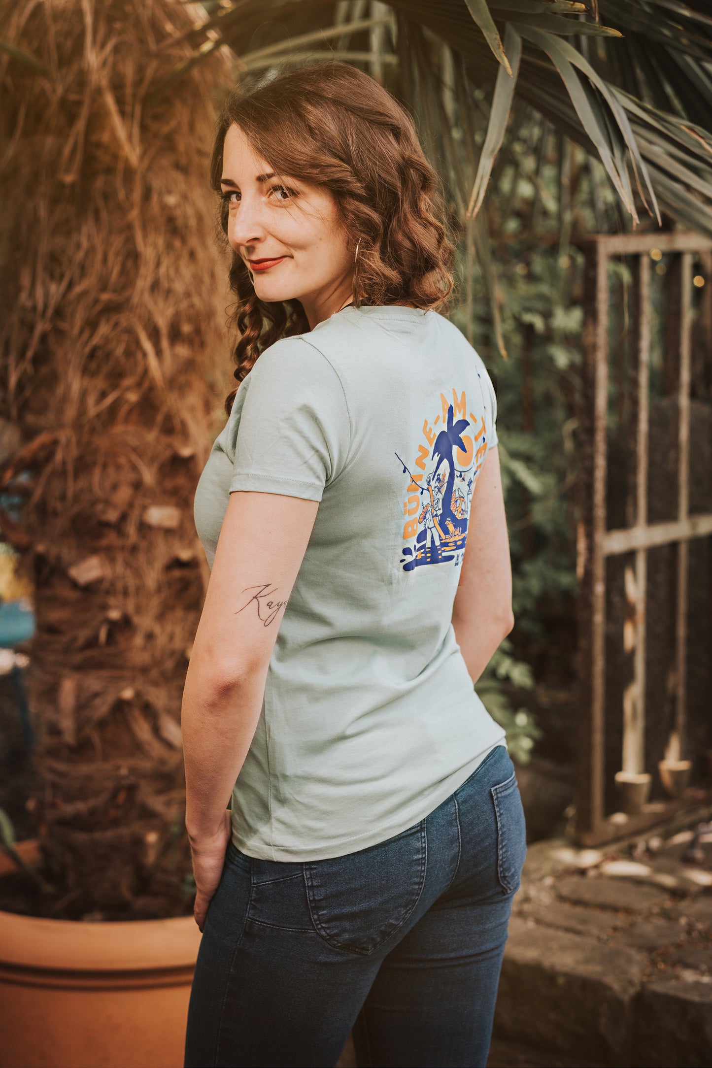 T-Shirt Damen «Bühne am Teich»